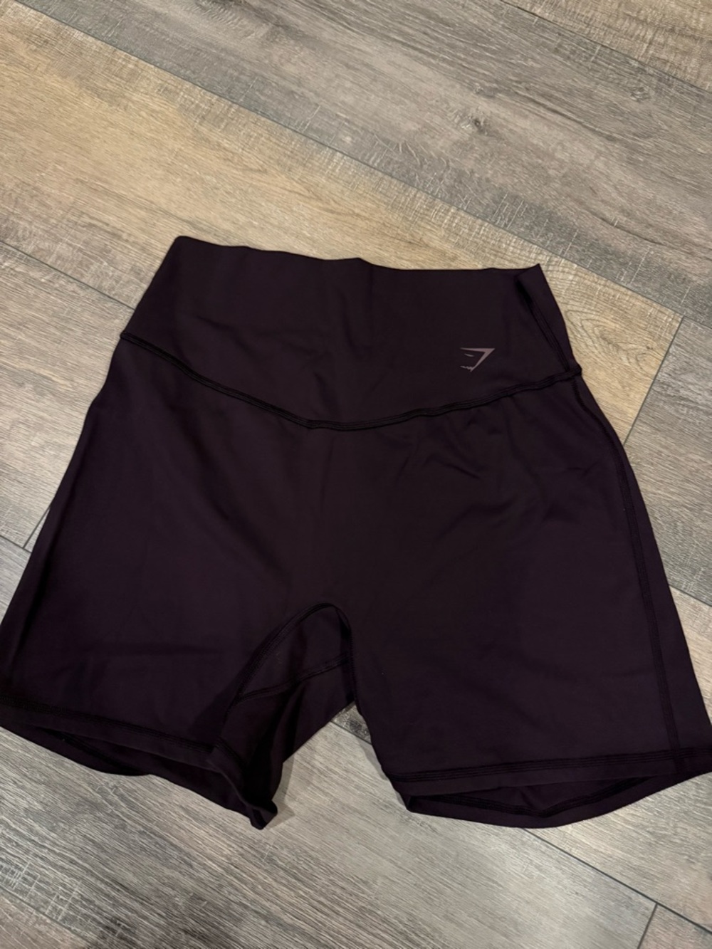 Gymshark Women's High-Rise Deep Plum elevate Training Shorts
